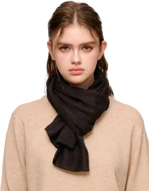 100% Cashmere Scarf for Women, Dreamy Soft Knitted Winter Scarf in a Gift Box, Gift Ideas for Women Winter.
