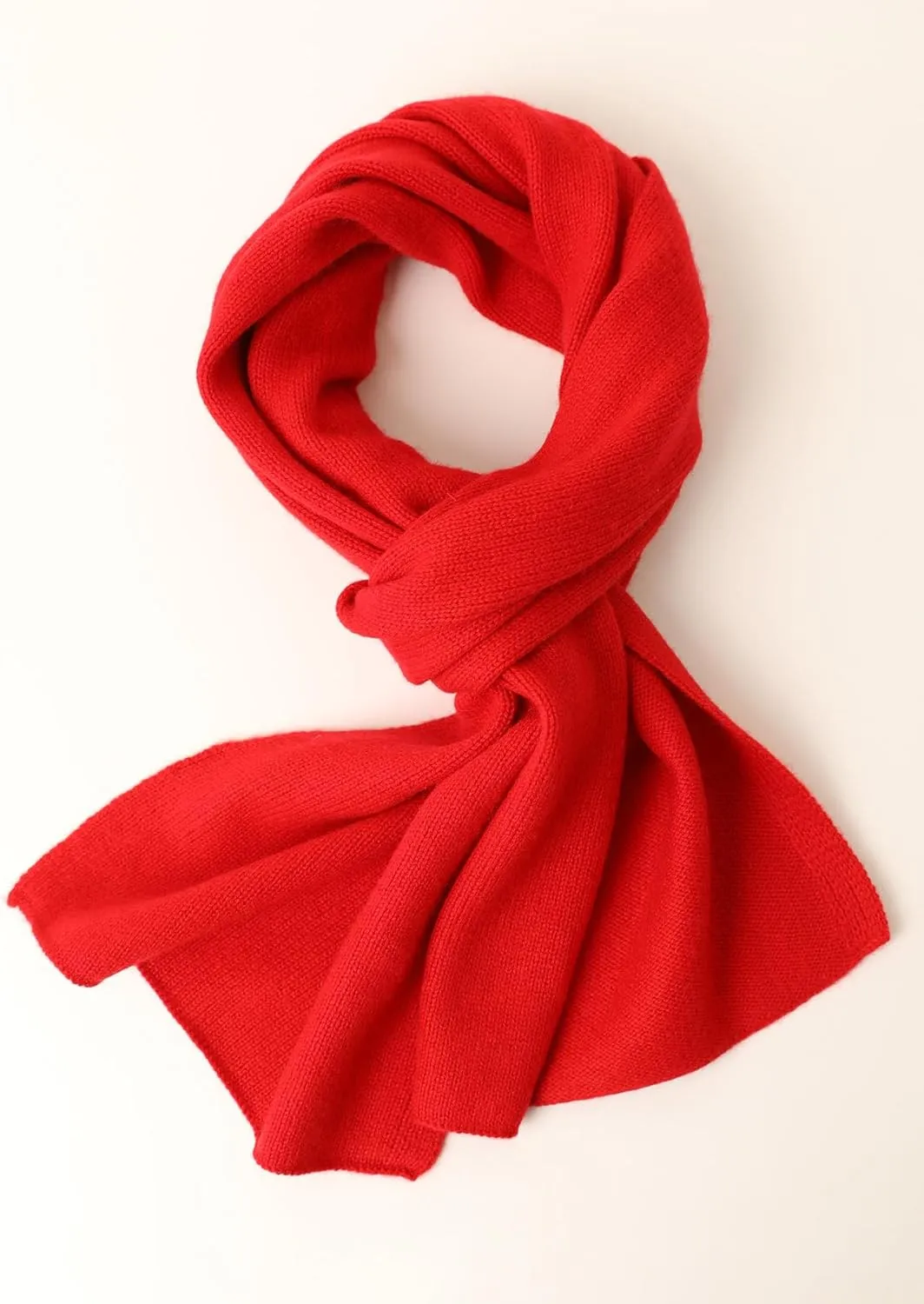 100% Cashmere Scarf for Women, Dreamy Soft Knitted Winter Scarf in a Gift Box, Gift Ideas for Women Winter.