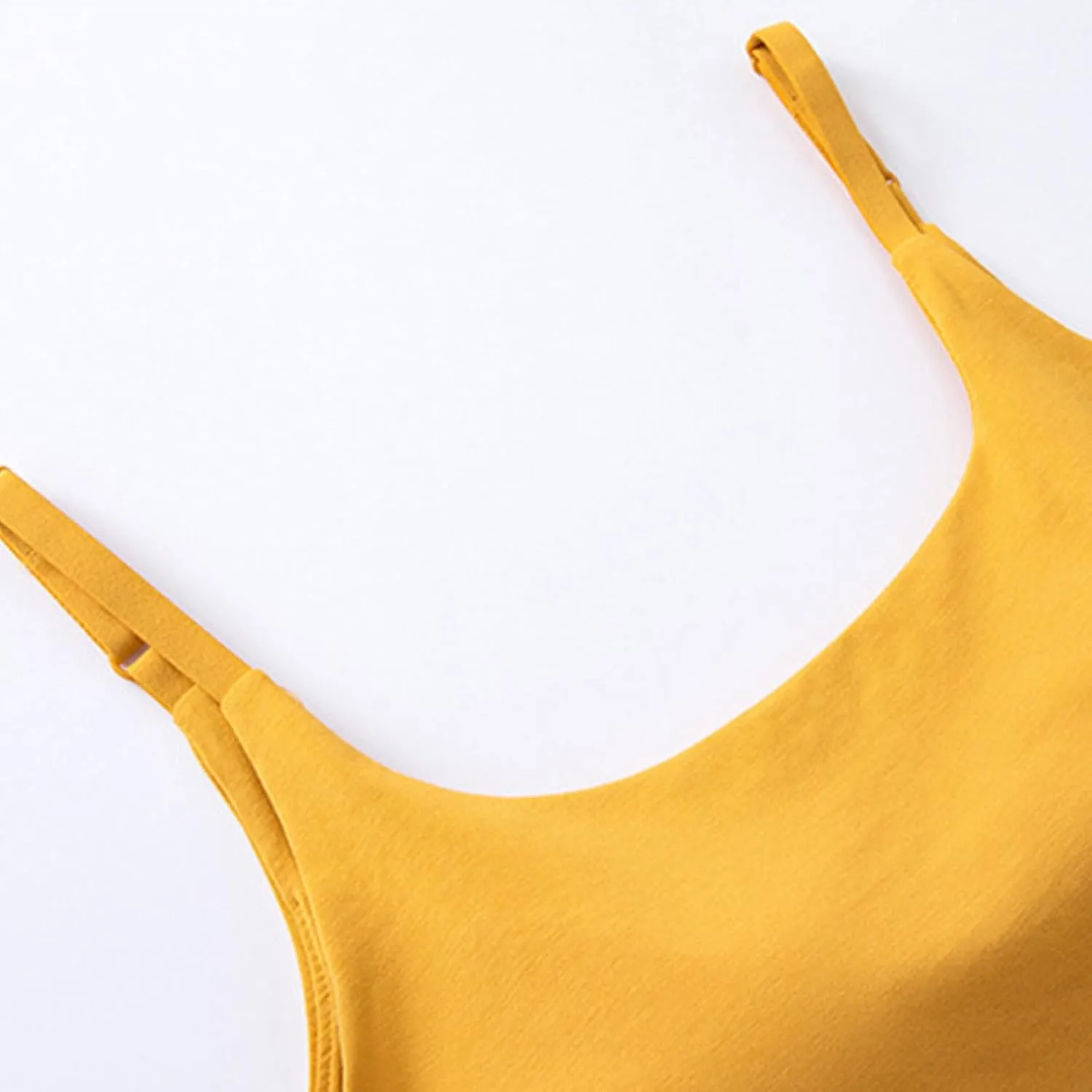 2025 New Athletic Cami Tops with Built in Bra Women Adjustable Strap Camisoles Sleeveless Under Shirts Stretchy Tees