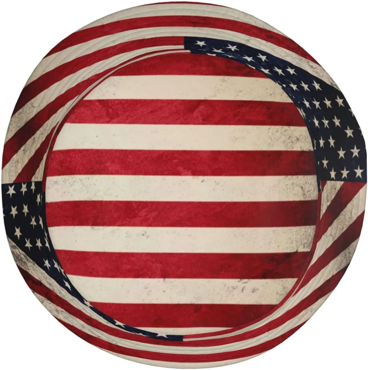 American Flag Bucket Hat Fashion Beach Sun Wide Brim Cap Outdoor Fisherman Hats for Women Men