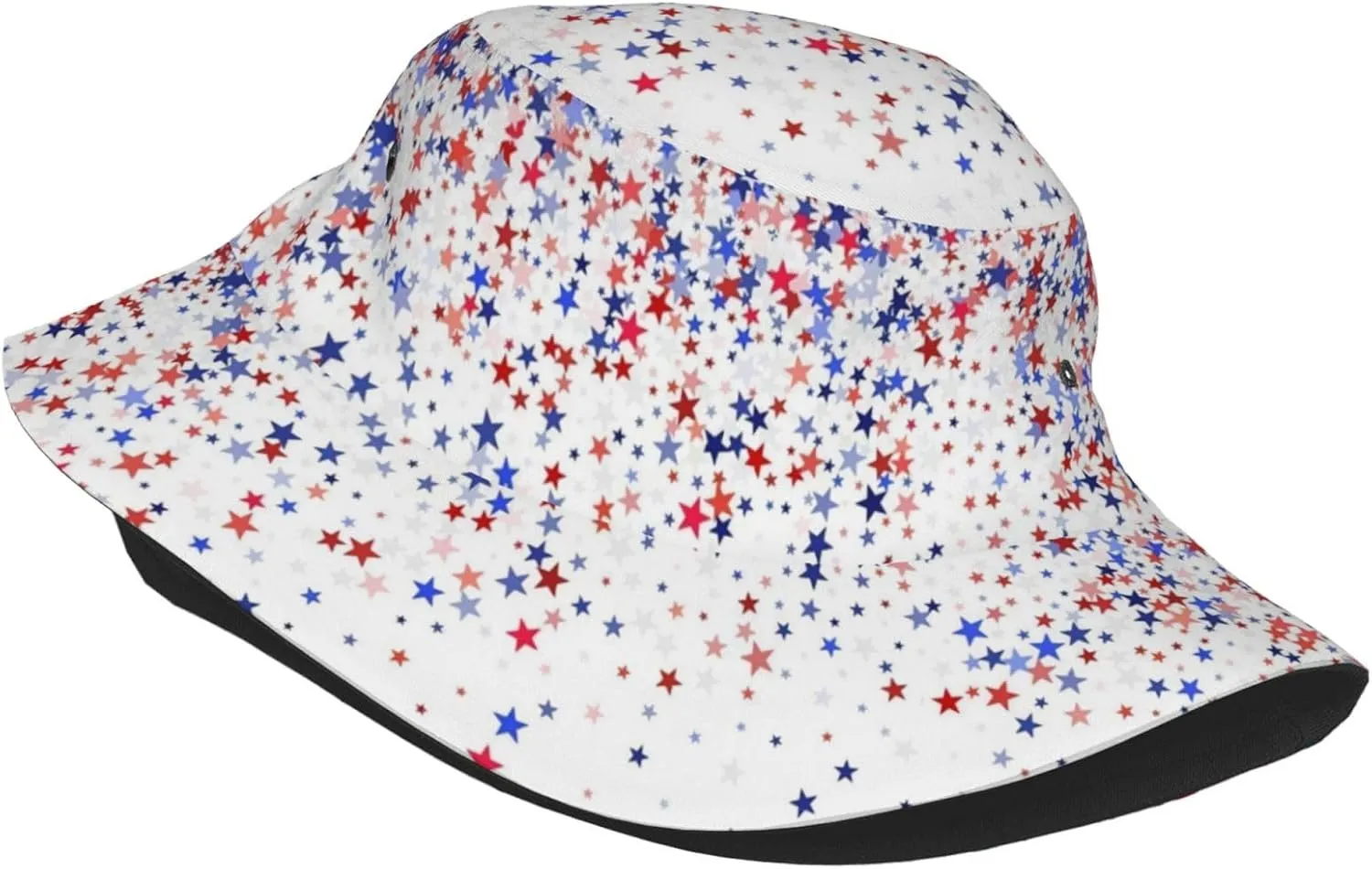 American Flag Bucket Hat Fashion Beach Sun Wide Brim Cap Outdoor Fisherman Hats for Women Men
