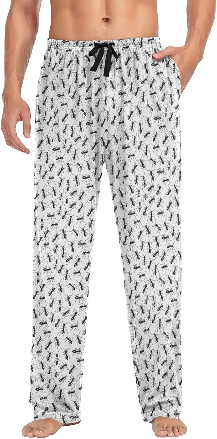 Ants Pattern Men's Pajama Pants Sleepwear Lounge Pajama Bottoms