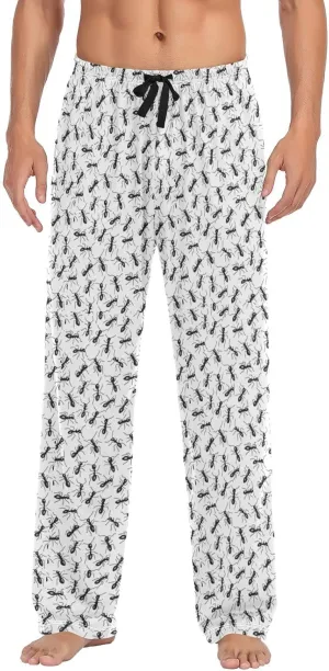 Ants Pattern Men's Pajama Pants Sleepwear Lounge Pajama Bottoms
