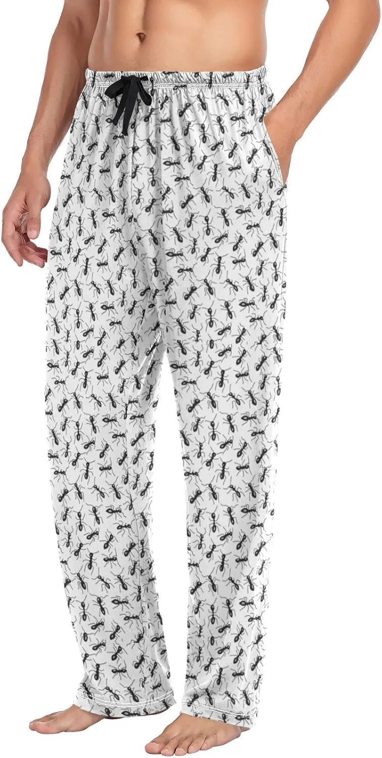Ants Pattern Men's Pajama Pants Sleepwear Lounge Pajama Bottoms