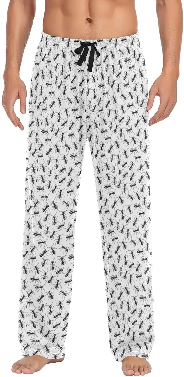 Ants Pattern Men's Pajama Pants Sleepwear Lounge Pajama Bottoms