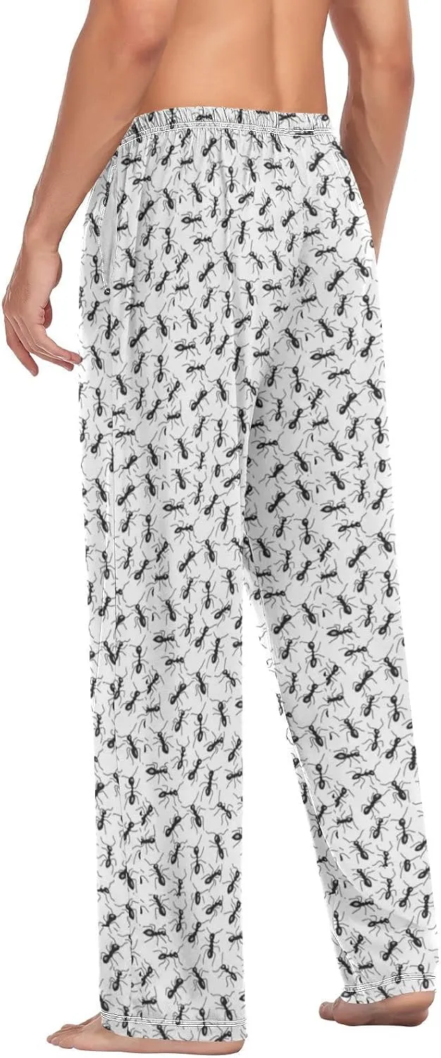 Ants Pattern Men's Pajama Pants Sleepwear Lounge Pajama Bottoms