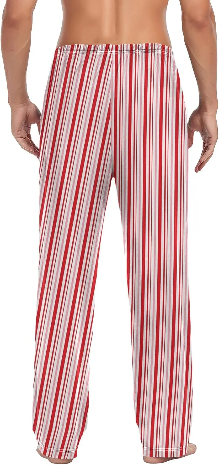 Aslsiy Men's Pajama Bottoms Pajama Pants for Men Soft Men's Separate Bottoms Lounge Pants