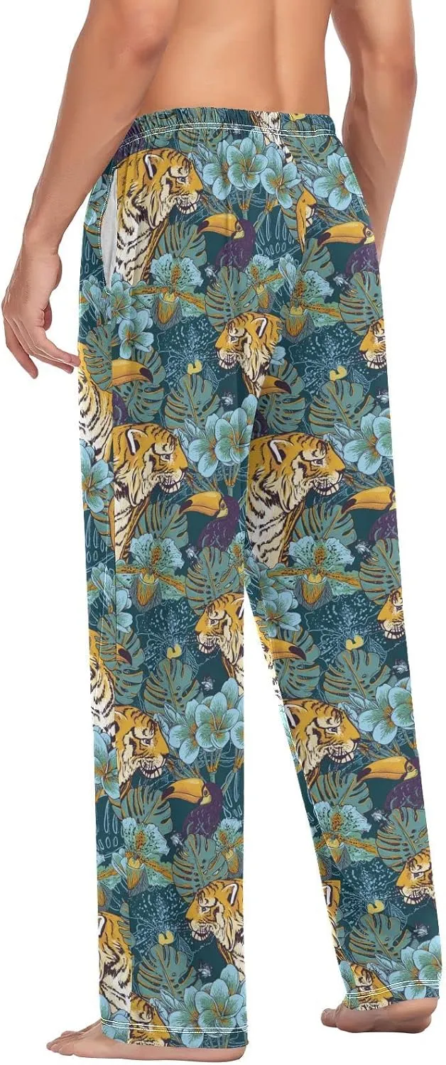 Aslsiy Men's Pajama Bottoms Pants for Men Soft Men's Separate Bottoms Lounge Pants