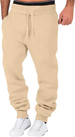 Big and Tall Cargo Pants for Men Sweatpants for Men Drawstring Men's Outdoor Work Military Tactical Pants Lightweight