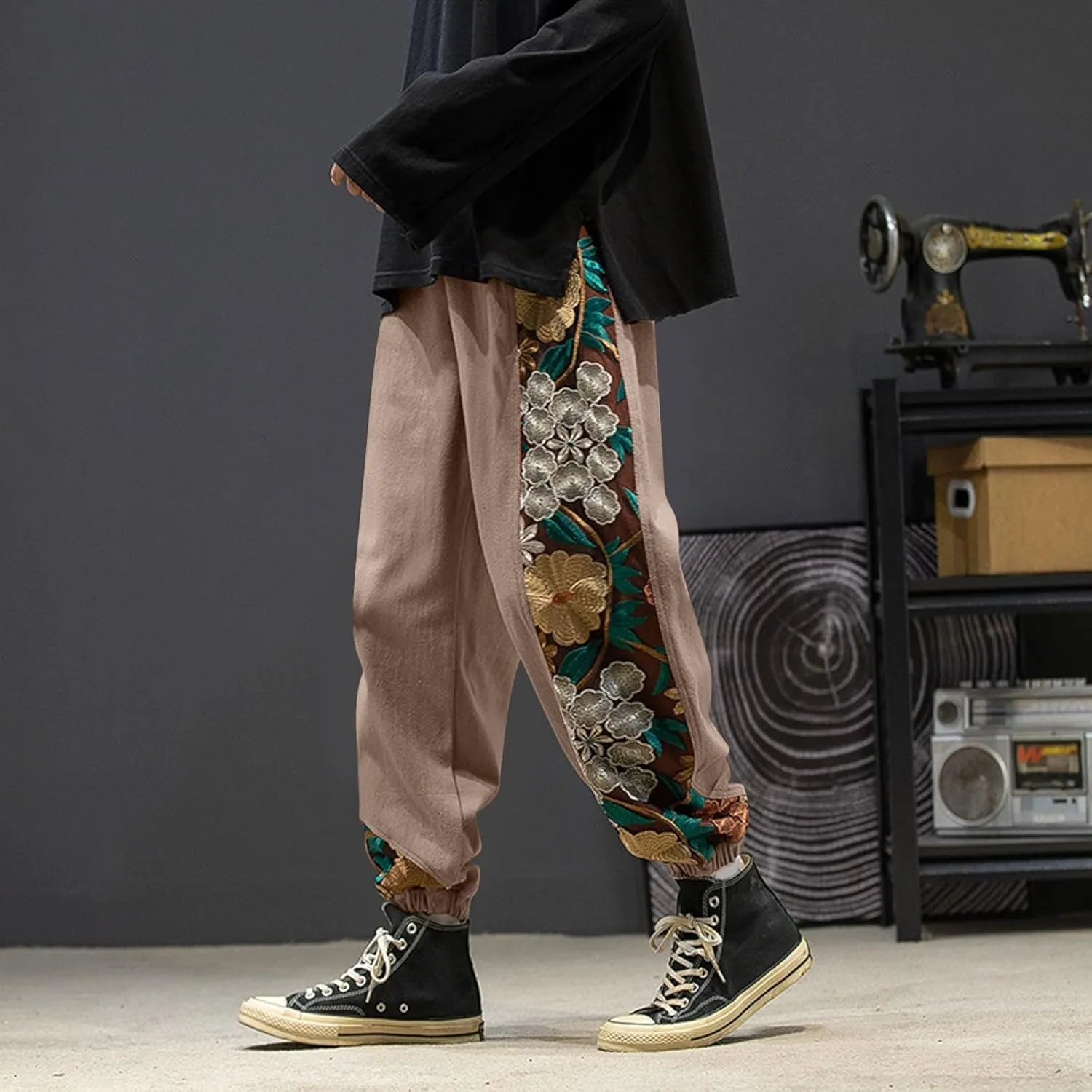 Big and Tall Cargo Pants for Men Sweatpants for Men Lightweight Loose Cargo Pants Sweatpants with Pockets for Running