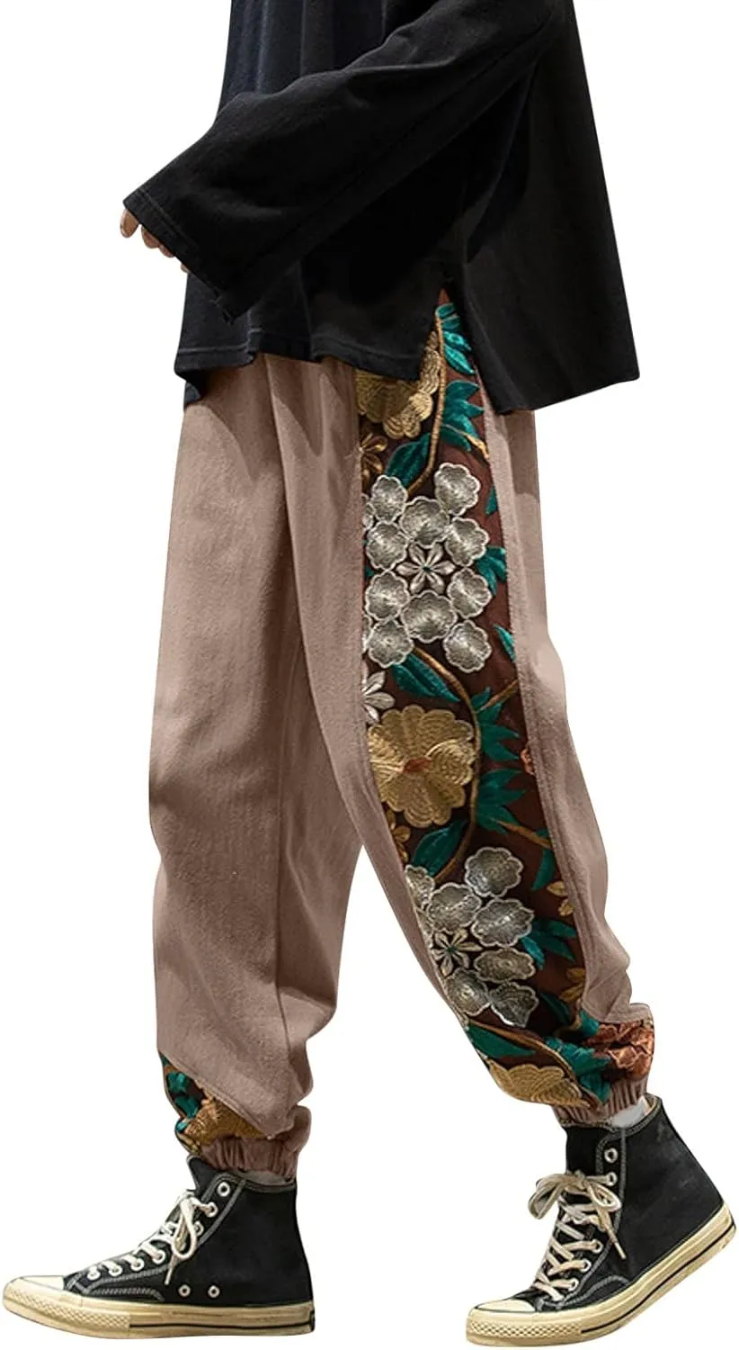 Big and Tall Cargo Pants for Men Sweatpants for Men Lightweight Loose Cargo Pants Sweatpants with Pockets for Running