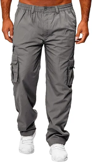 Big and Tall Cargo Pants for Men Sweatpants for Men Pants Cotton Sweatpants Fashion Joggers Sports Long Pants Trousers