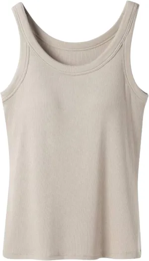 Camisole Tops for Women Built in Bra Cotton Soft Workout Padded Underwear Summer Running Layering Cami Undershirt