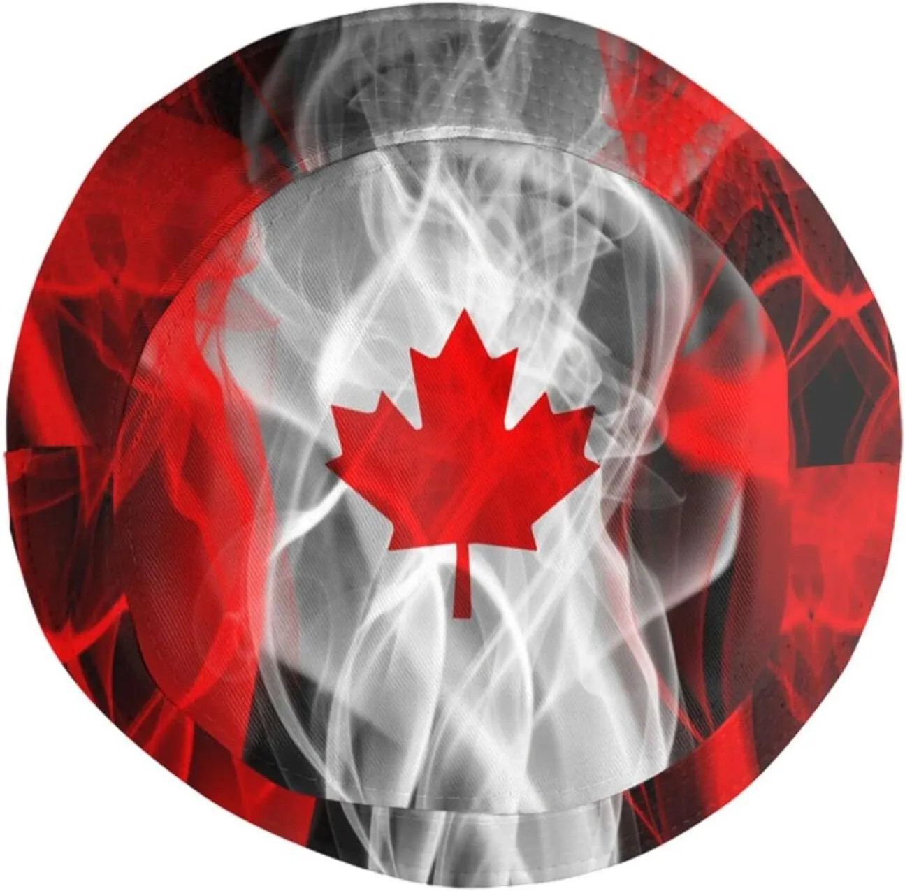 Canada Flag Bucket Hat Fashion Beach Sun Wide Brim Cap Outdoor Fisherman Hats for Women Men Teens