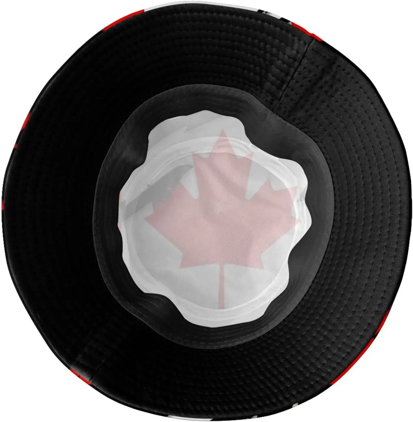 Canada Flag Bucket Hat Fashion Beach Sun Wide Brim Cap Outdoor Fisherman Hats for Women Men Teens