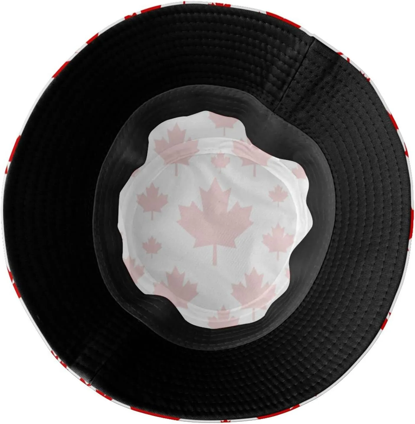Canada Flag Bucket Hat Fashion Beach Sun Wide Brim Cap Outdoor Fisherman Hats for Women Men Teens