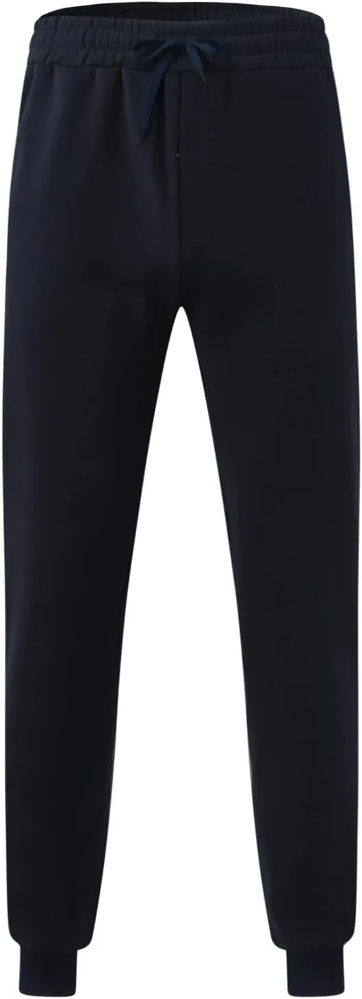 Cargo Pants for Men Relaxed Fit Mens Cargo Pants Multi-Pockets Outdoor Pants Men's Fleece Cargo Jogger Athletic Pants