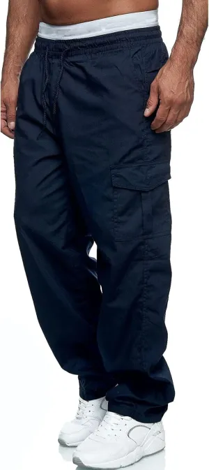 Cargo Trousers for Men Tracksuit Bottoms Mens Joggers Jogging Bottoms with Zip Pockets Men's Joggers Clearance Slim