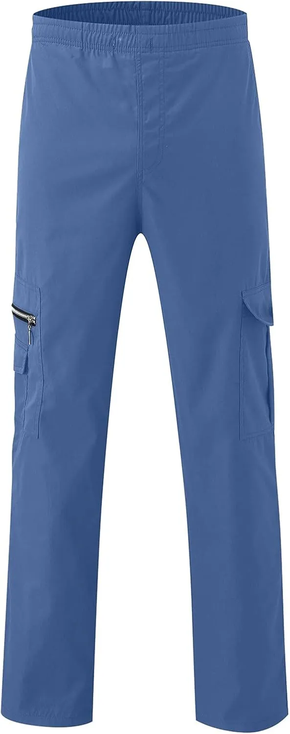 Cargo Trousers for Men Tracksuit Bottoms Mens Joggers Jogging Bottoms with Zip Pockets Men's Joggers Clearance Slim