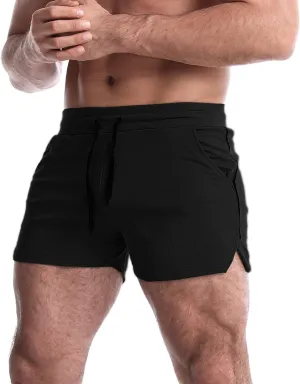 EVERWORTH Men's 5 Inch Inseam Workout Shorts Athletic Gym Shorts Bodybuilding Short Shorts Casual Running Shorts