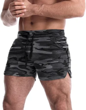 EVERWORTH Men's 5 Inch Inseam Workout Shorts Athletic Gym Shorts Bodybuilding Short Shorts Casual Running Shorts