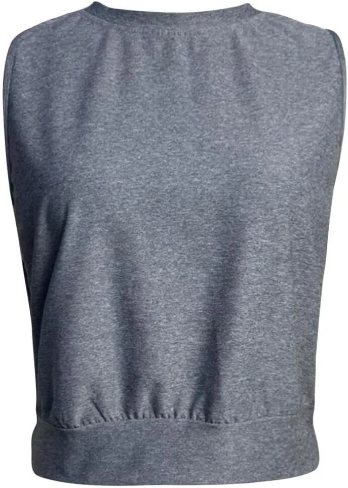 FMCHICO Women's Workout Crop Tank Top Sleeveless Activewear Workout Top for Gym Athletic Exercise Running Yoga Shirts