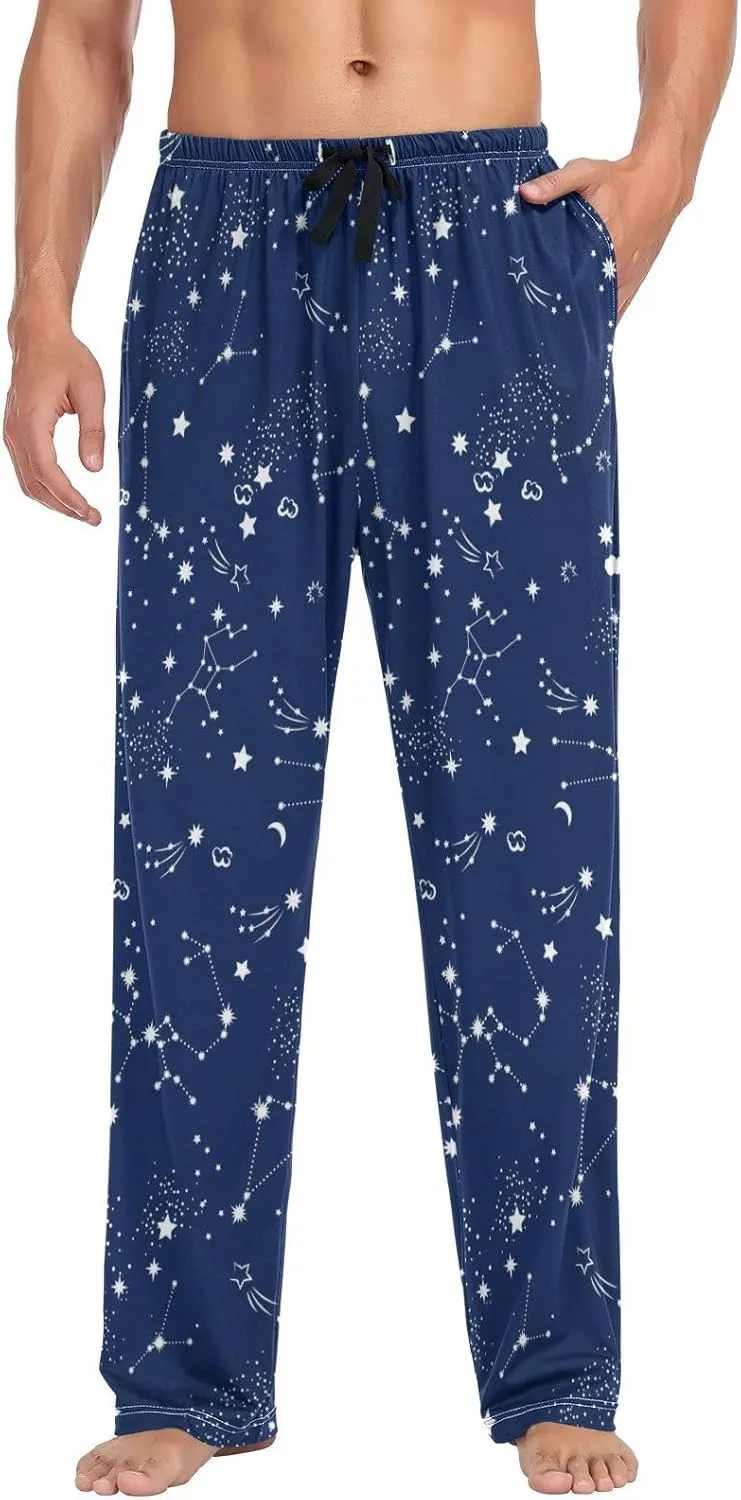 Funny Duck Pattern Men's Pajama Pants Sleepwear Lounge Pajama Bottoms