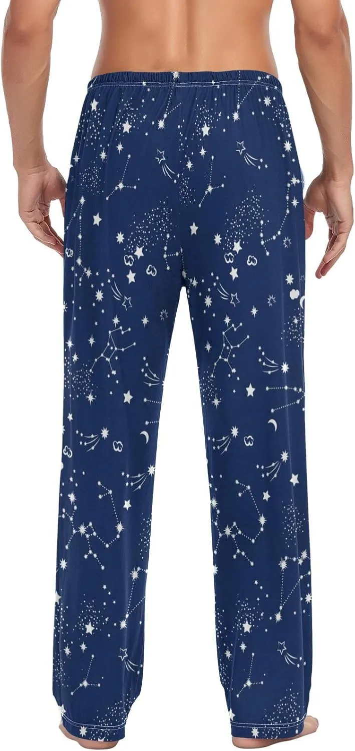 Funny Duck Pattern Men's Pajama Pants Sleepwear Lounge Pajama Bottoms