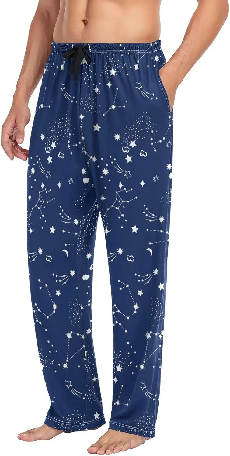 Funny Duck Pattern Men's Pajama Pants Sleepwear Lounge Pajama Bottoms