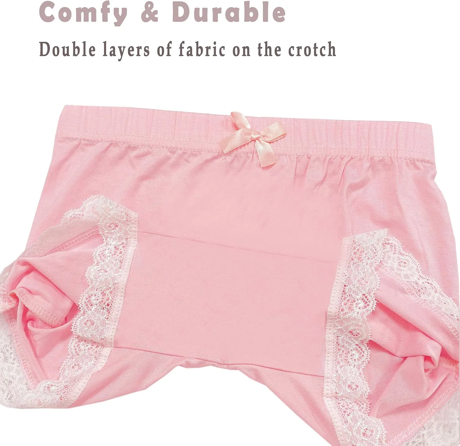 Girls Lace Shorts Under Dress Dance Bike Shorts for Playground Gym Sports
