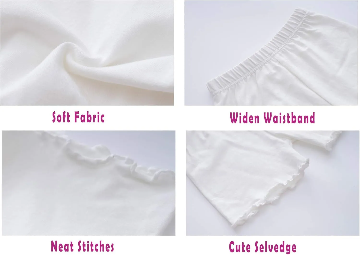 Girls Shorts Under Dress Dance Bike Shorts for Playground Gym Sports, NOT Transparent