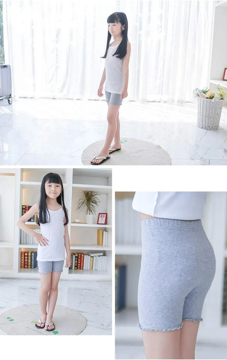 Girls Shorts Under Dress Dance Bike Shorts for Playground Gym Sports, NOT Transparent