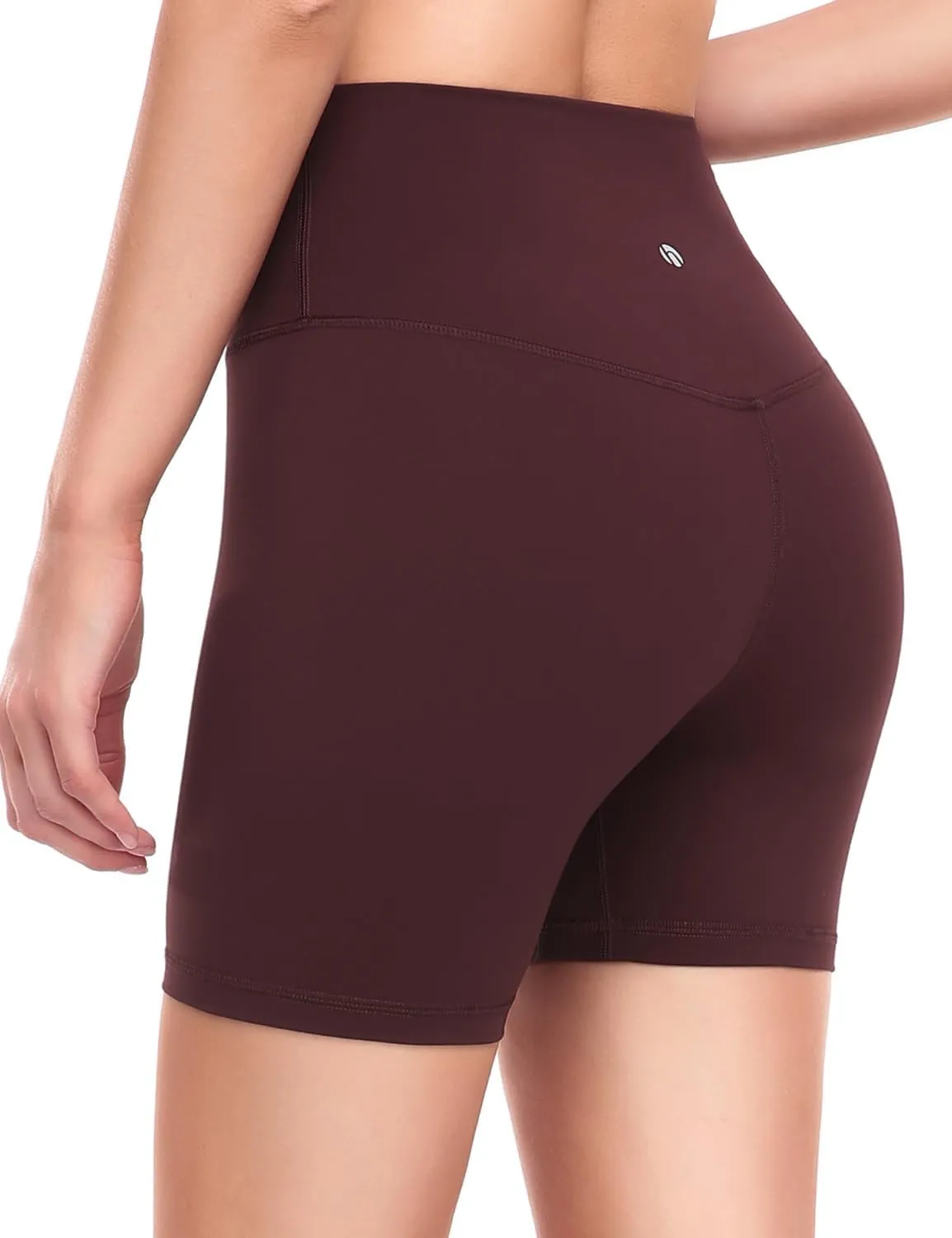 HeyNuts Essential/Workout Pro Biker Shorts for Women, High Waisted Workout Compression Yoga Shorts 4''/ 6''/ 8''