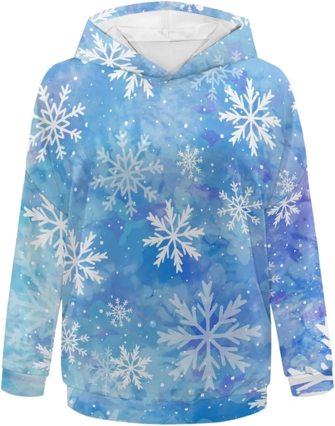 Horeset Women Hoodies Plus Size Long Sleeve Hooded Sweatshirt Trendy Sportswear for Vacation Exercise Wear