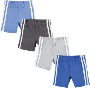Hudson Baby Baby Shorts Bottoms 4-Pack