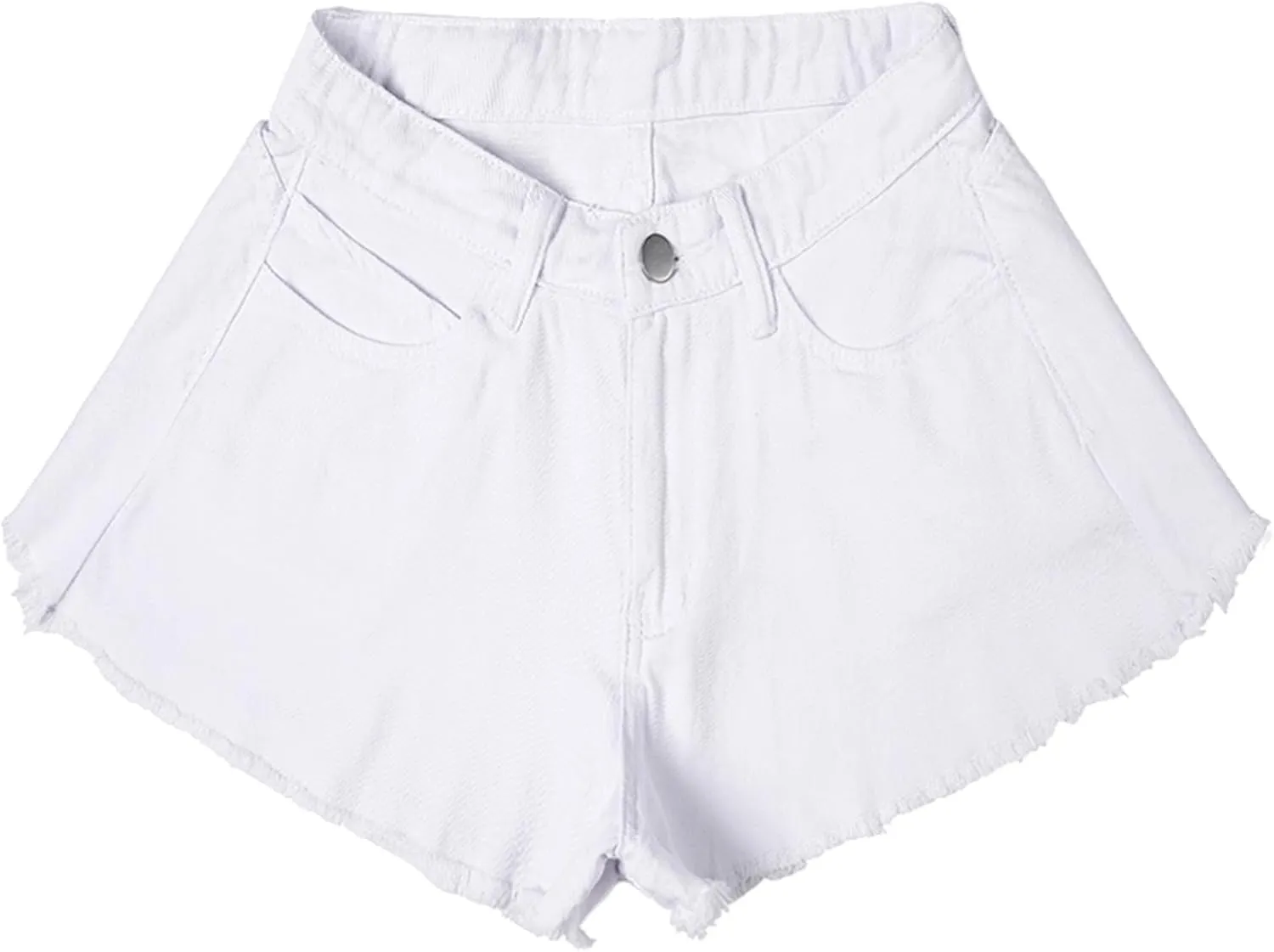 Jean Shorts Womens Women's High Waisted Stretchy Denim Shorts Summer Jeans Shorts