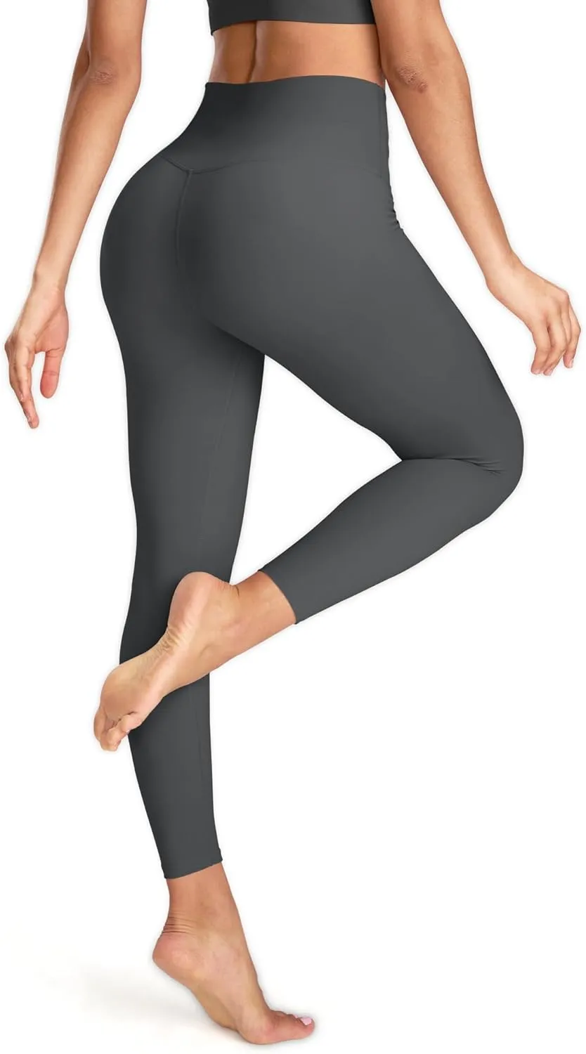 Leggings for Women - High Waisted Full Length Buttery Soft Yoga Pants for Workout Athletic Daily