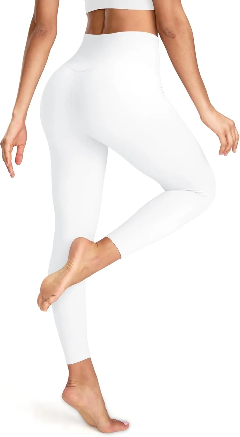 Leggings for Women - High Waisted Full Length Buttery Soft Yoga Pants for Workout Athletic Daily