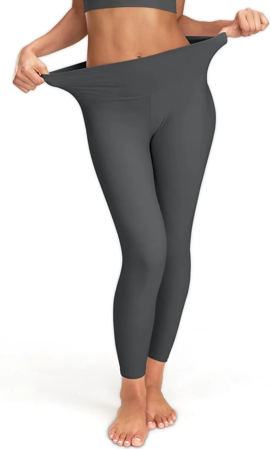 Leggings for Women - High Waisted Full Length Buttery Soft Yoga Pants for Workout Athletic Daily
