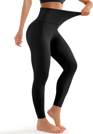 Leggings for Women - High Waisted Full Length Buttery Soft Yoga Pants for Workout Athletic Daily