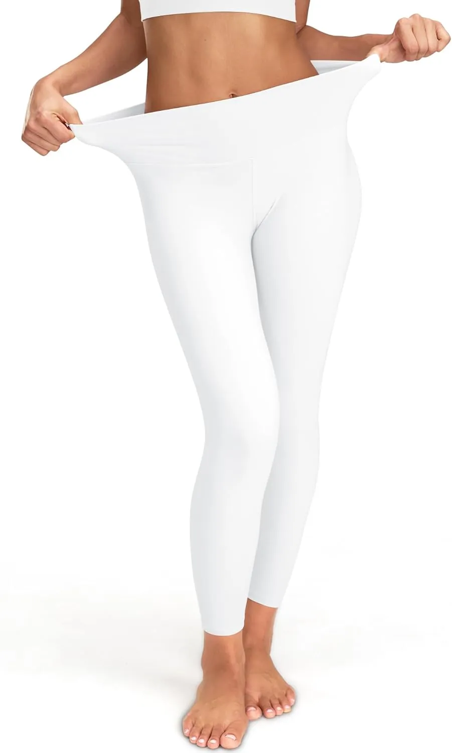 Leggings for Women - High Waisted Full Length Buttery Soft Yoga Pants for Workout Athletic Daily