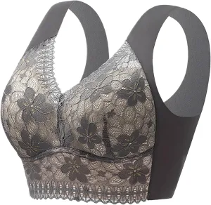 Lysine Charm Bras, Womens Daily Bra - Seamless Sexy Push up Wireless Bra Comfort Full Coverage Bra Everyday Bra