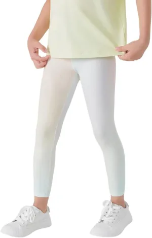 marc & janie Girls Summer Thin Stretch Yoga Pants Sun Protection Kids Athletic Leggings Soft Bottoms 240291