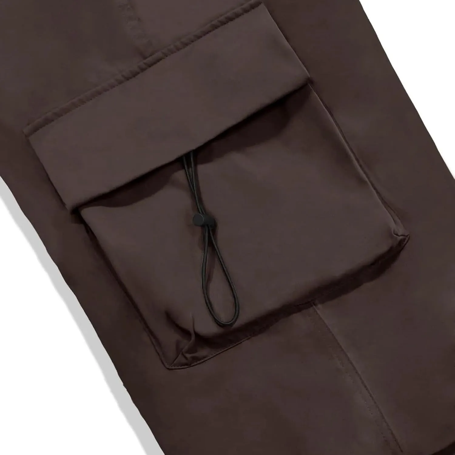 Men Baggy Cargo Pants Drawstring Casual Parachute Pants Trendy Loose Harem Joggers Sweatpants Streetwear with Pockets