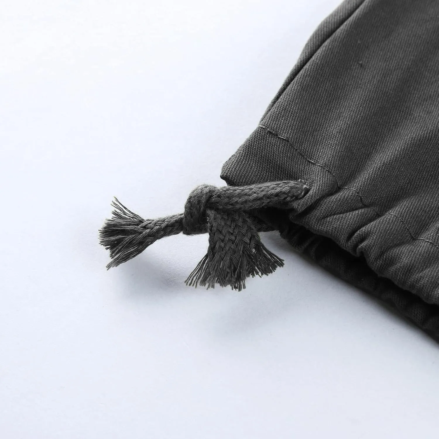 Men Cargo Pants Loose Work Sweatpants Jogger Trousers Fashion Teen Casual Multipocket Drawstring Classic High Street Pant