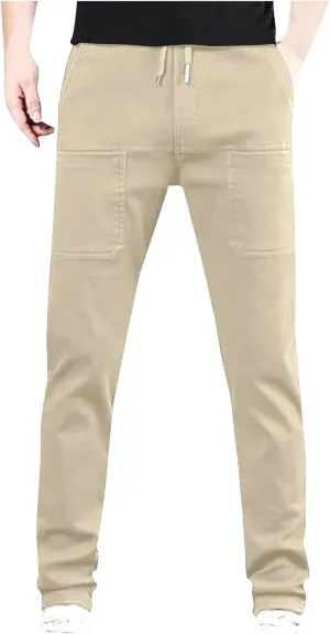 Mencomfy Cargo Pants, High Stretch Multi-Pocket Durable Cargo Pants Comfort Fit Stretch Cargo Pant, Waterproof Cargos Pant
