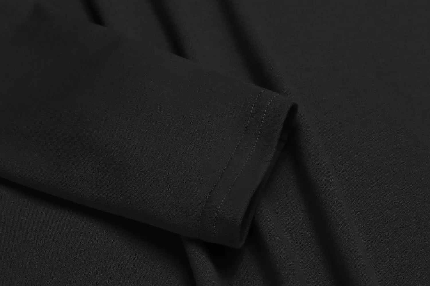 Mens Mock Neck T Shirts Pullover High Neck Turtleneck Premium Long Sleeve Sweaters for Men