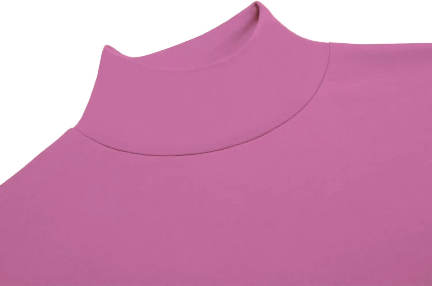 Mens Mock Neck T Shirts Pullover High Neck Turtleneck Premium Long Sleeve Sweaters for Men