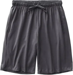 Men's Pajama Shorts Cotton Soft Knit Elastic Waistband Sleep Lounge Short Pajama Bottoms with Pockets