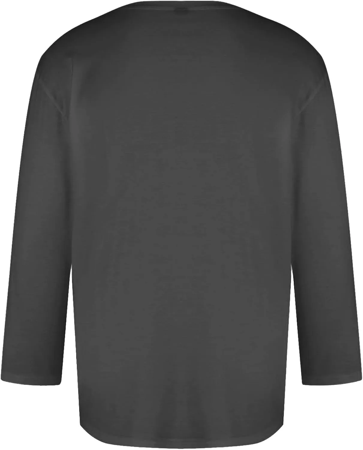 Men's Shirts Baseball 3/4 Sleeve Shirt Casual Three Quarter Sleeve T Shirts Comfortable Crewneck Palm Tree Basic Tee